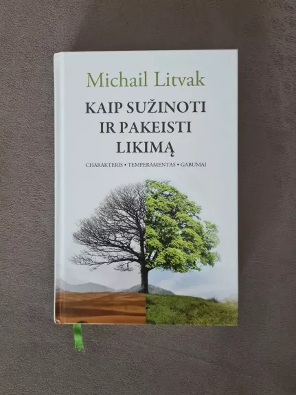 Kaip sužinoti ir pakeisti likimą (charakteris, temperamentas, gabumai) - Michail Litvak, knyga 1