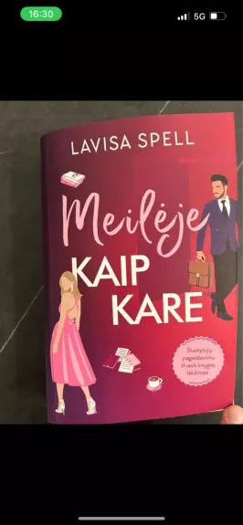 Meilėje kaip kare - Spell Lavisa, knyga