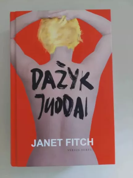 Dažyk juodai - Janet Fitch, knyga