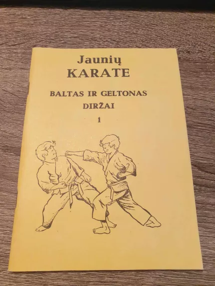 Jaunių karate. Baltas ir geltonas diržai (1 dalis)