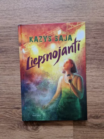 Liepsnojanti - Kazys Saja, knyga