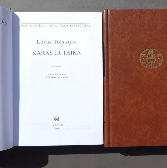 Karas ir taika I-II ir III-IV tomai - Levas Tolstojus, knyga 1