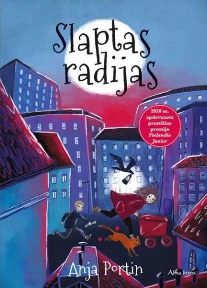 Slaptas radijas - Anja Portin, knyga