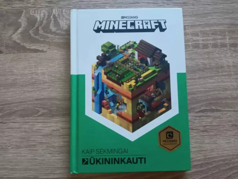 MINECRAFT kaip sėkmingai ūkininkauti - Alex Wiltshire, knyga 1