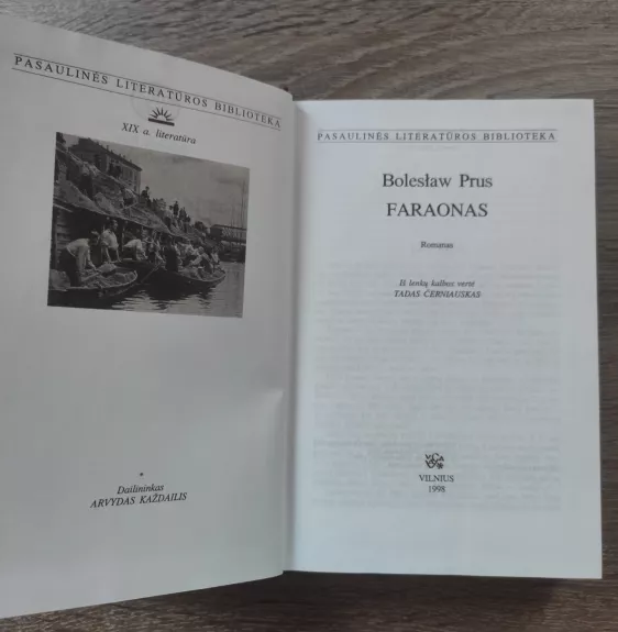 FARAONAS - Boleslavas Prūsas, knyga