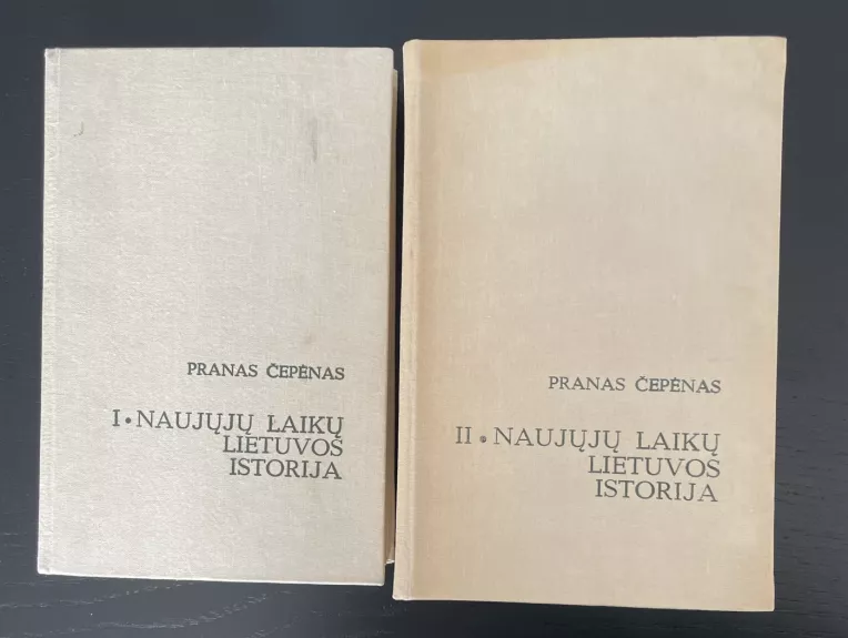 Naujųjų laikų Lietuvos istorija (1 ir 2 dalys) - Pranas Čepėnas, knyga 1