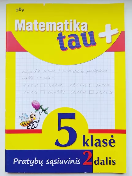 Matematika tau 5 klasė uždavinynas