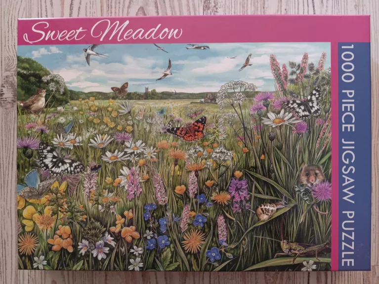 Gėlių pieva "Sweet Meadow", 1000 detalių