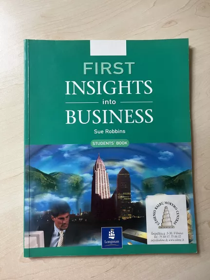 First Insights into Business - Sue Robbins, knyga 1