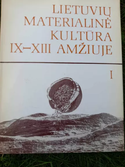 Lietuvių materialinė kultūra IX-XIII amžiuje (1 tomas) - R. Volkaitė-Kulikauskienė, knyga