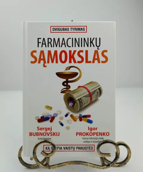 Farmacininkų sąmokslas - Sergej Bubnovskij, knyga