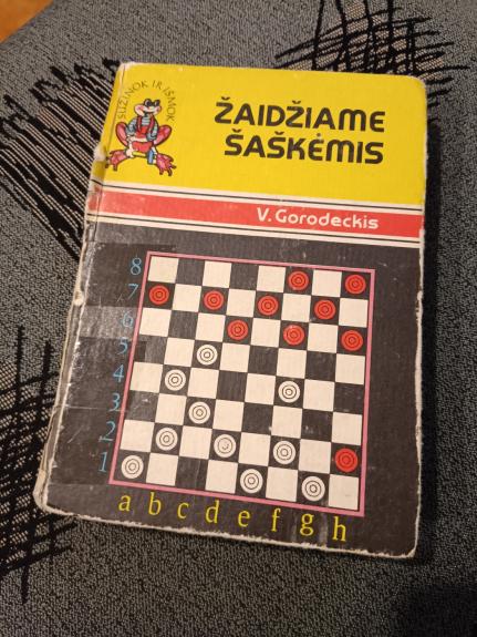 Žaidžiame šaškėmis - V. Gorodeckis, knyga