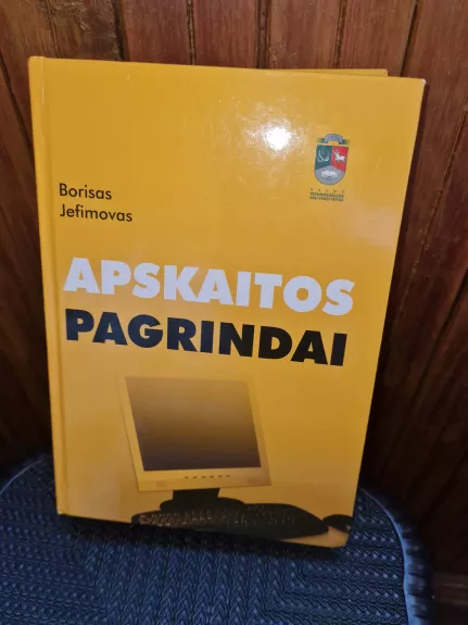 Apskaitos pagrindai - Borisas Jefimovas, knyga 1