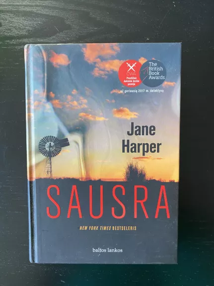 Sausra - Jane Harper, knyga