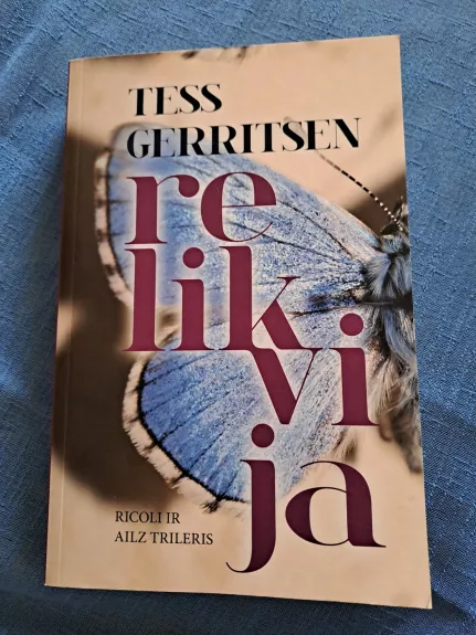 Relikvija - Tess Gerritsen, knyga