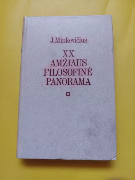 XX amžiaus filosofinė panorama