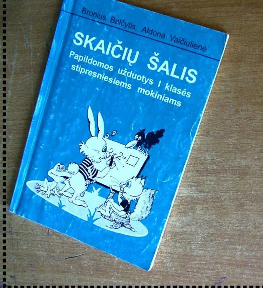 Skaičių šalis Papildomos užduotys I klasės stipriesiems mokiniams - Bronius Balčytis, knyga