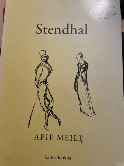 Apie meilę - Stendhal, knyga