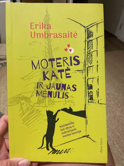 Moteris kate ir jaunas menulis - Erika Umbrasaitė, knyga