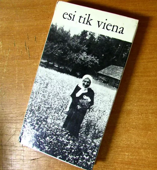 Esi tik viena - D. Venclovaitė, knyga