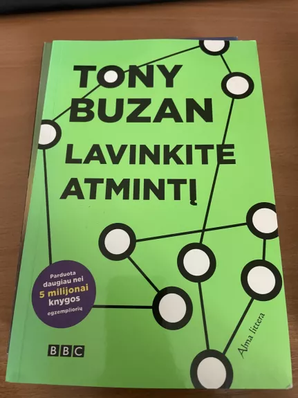 Lavinkite atmintį - Tony Buzan, knyga