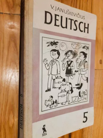 DEUTSCH 5 - Vytautas Januškevičius, knyga