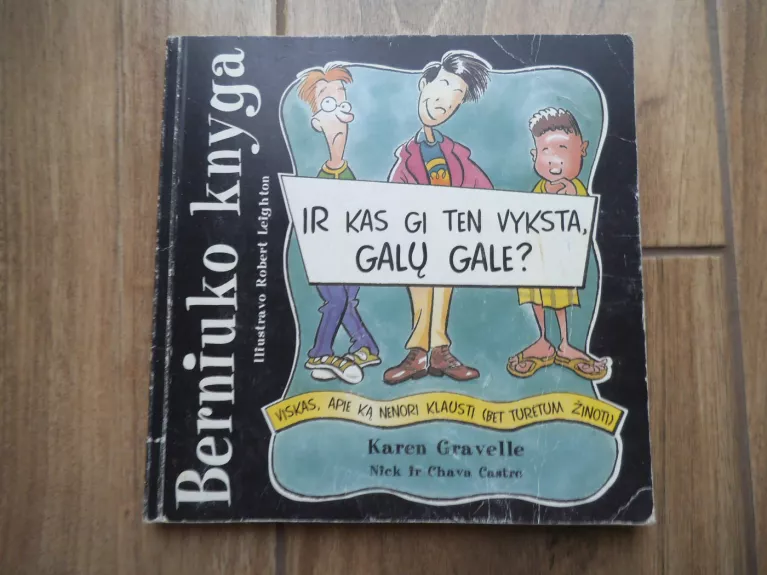 Berniuko knyga. Ir kas gi ten vyksta, galų gale?