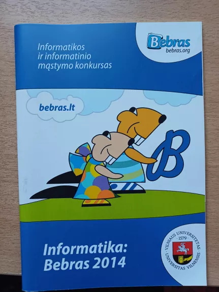 Informatika: Bebras 2014 - Valentina Dagienė, Gabrielė Stupurienė, knyga