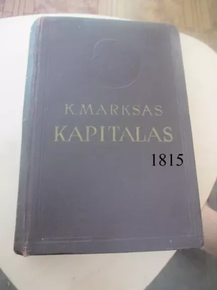 Kapitalas I tomas