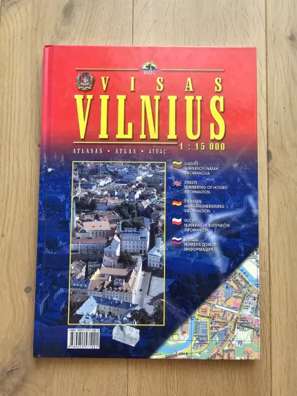 Visas Vilnius Atlasas - Mindaugas Baltrušaitis, knyga 1