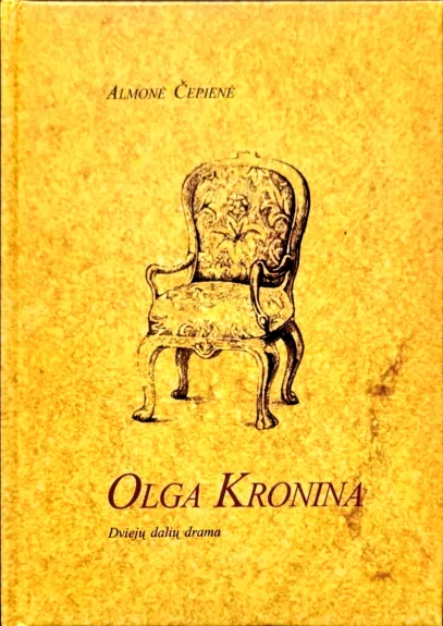 Olga Kronina - Alma Čepienė, knyga