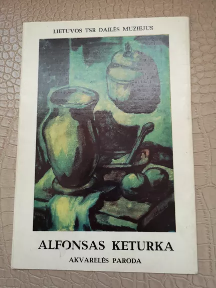 Alfonsas Keturka Akvarelės paroda - R. Budrys, knyga 1