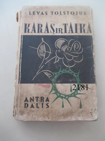 Karas ir taika, 2 tomas, 1937