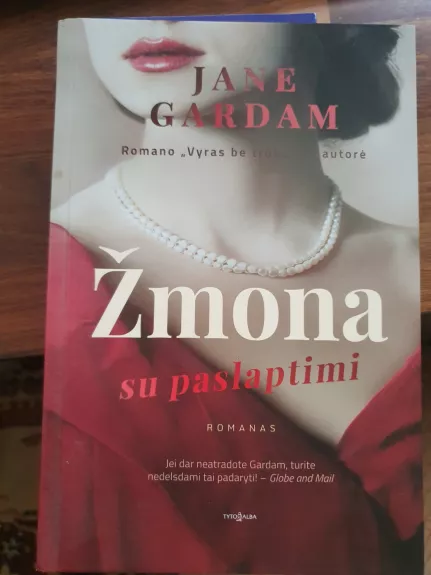 Žmona su paslaptimi - Jane Gardam, knyga