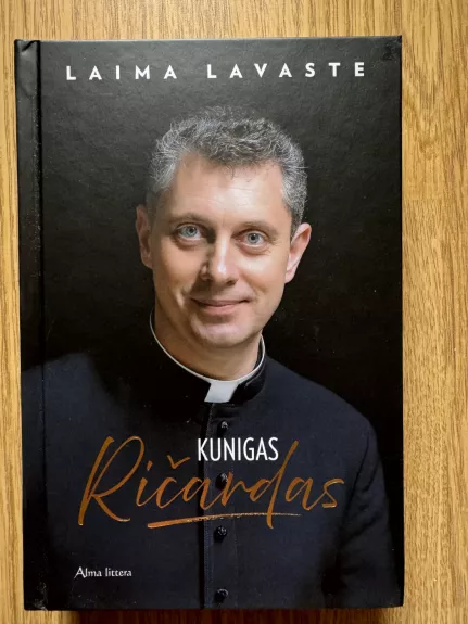 Kunigas Ričardas - Laima Lavaste, knyga