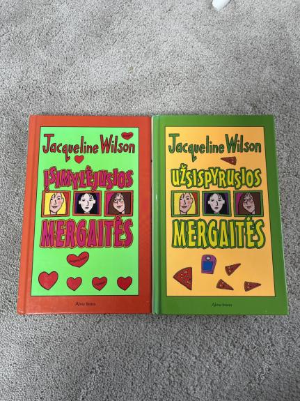 Užsispyrusios mergaitės - Jacqueline Wilson, knyga 1