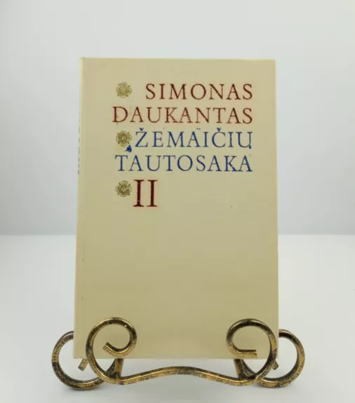 Žemaičių tautosaka (2 tomai) - Simonas Daukantas, knyga