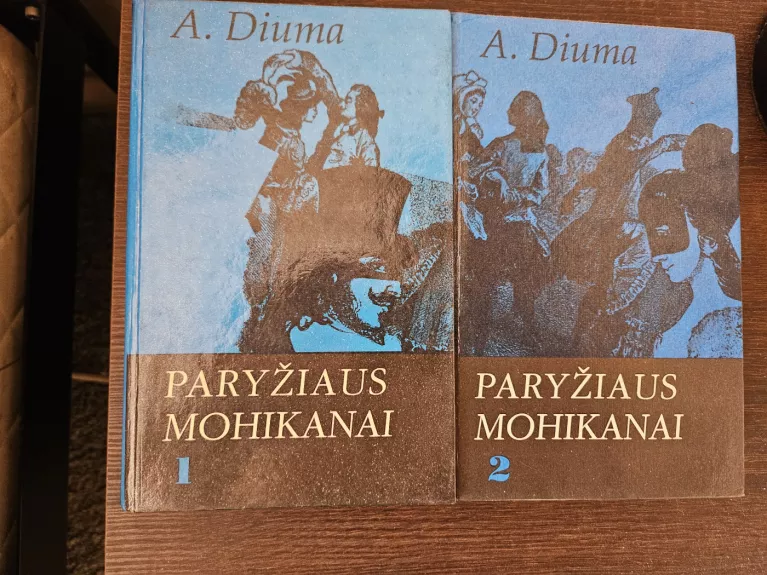 Paryžiaus Mohikanai (2 knygos)