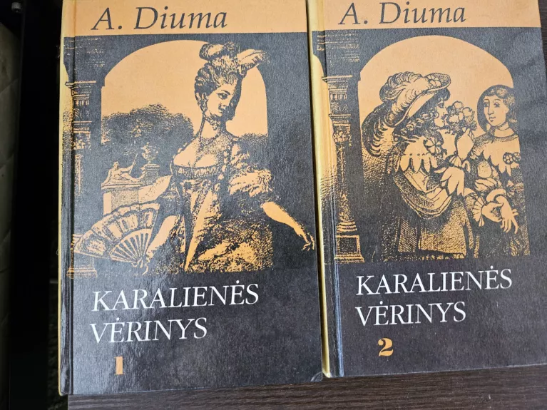 Karalienės vėrinys (2 tomai) - Aleksandras Diuma, knyga