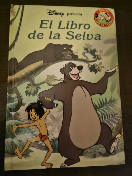 El Libro de la Selva - Disney, knyga