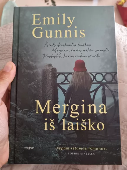 Mergina iš laiško - Emily Gunnis, knyga