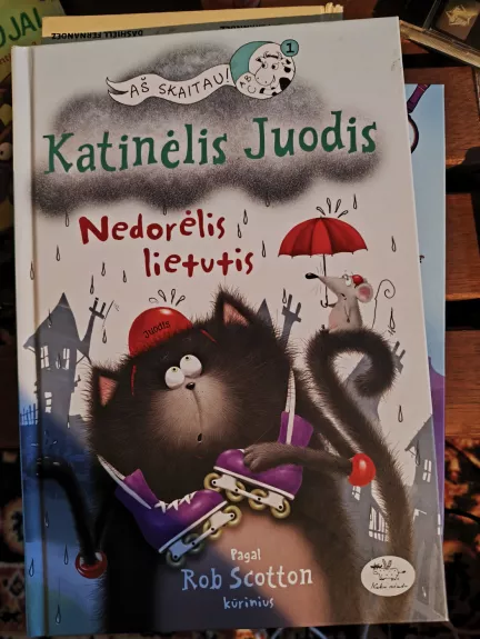 Katinėlis Juodis. Nedorėlis lietutis