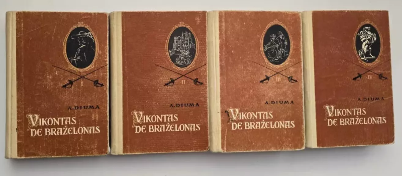 Vikontas de Braželonas (I tomas) 1957