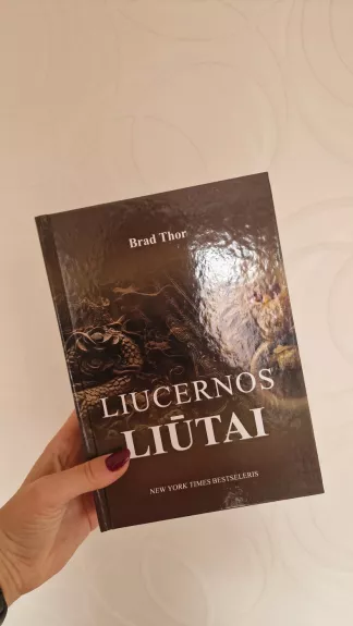 Liucernos liūtai - Brad Thor, knyga