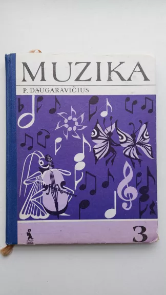 Muzika III klasei - Petras Daugaravičius, knyga