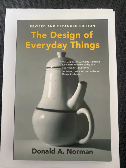 The Design of Everyday Things - Norman, Donald A., knyga 1