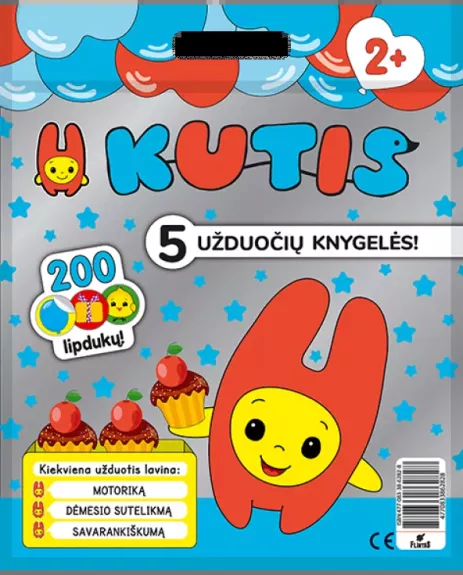 KUTIS KNYGELIŲ RINKINYS (MĖLYNAS)