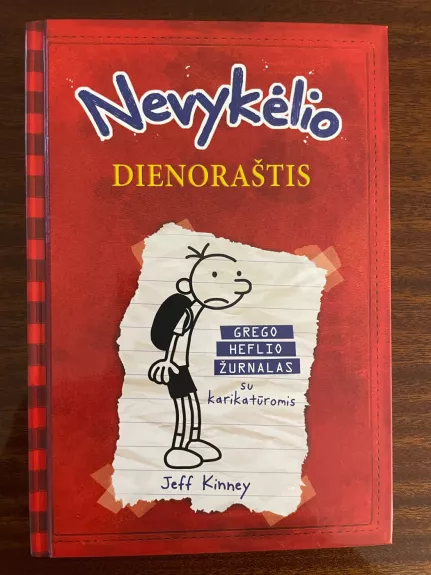 Nevykėlio dienoraštis. 1 dalis - Jeff Kinney, knyga 1