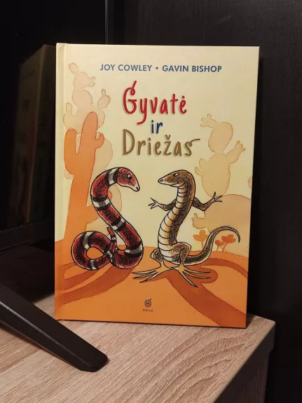 Draugai – Gyvatė ir Driežas - Joy Cowley,  Gavin Bishop, knyga