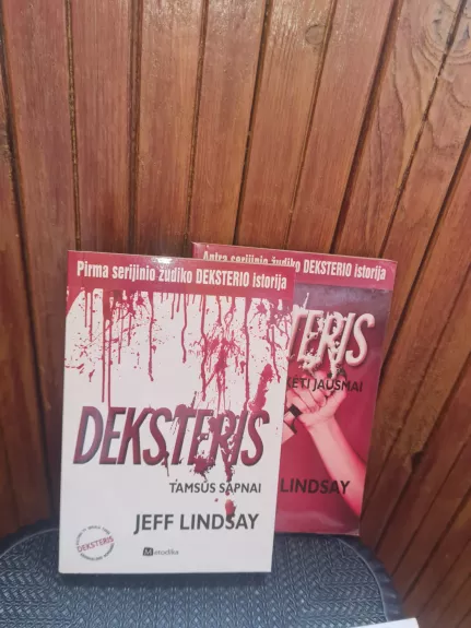 Deksteris. Tamsūs sapnai - Jeff Lindsay, knyga